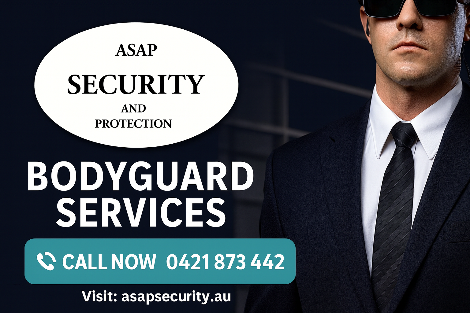 Executive Protection, Close Protection and Bodyguard Services in Adelaide