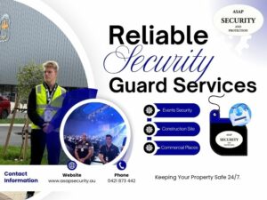 Reliable Security Guard Services in Adelaide – Keeping Your Property Safe 24/7