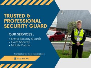 Trusted & Professional Security Guard Services in South Australia (SA)