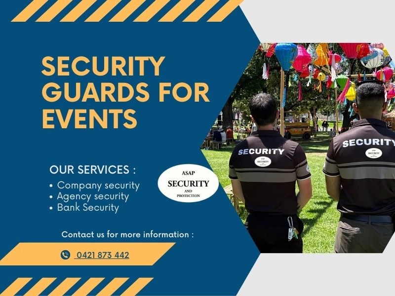 Security Guards for Events in Adelaide: Keeping Your Event Safe, Secure & Stress-Free