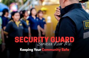 Security Guard Services Near Me: Keeping Your Community Safe