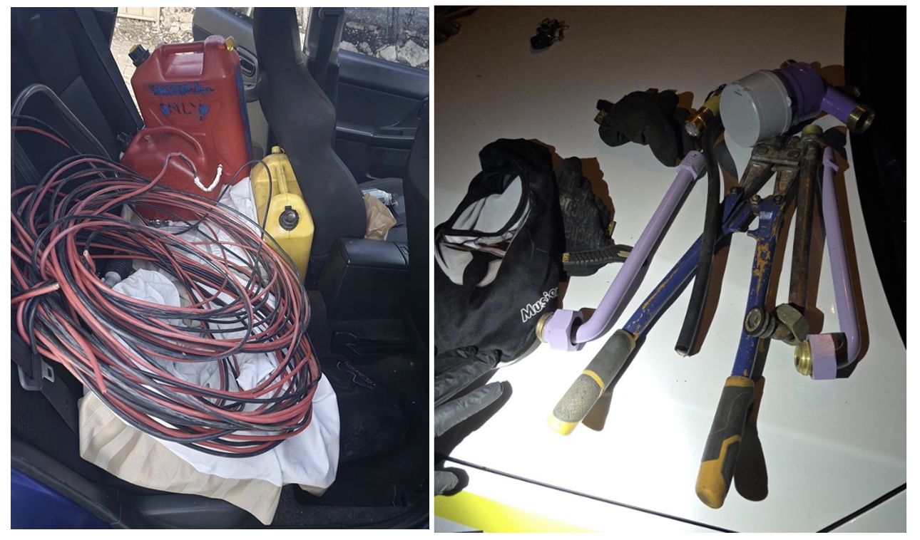 Construction Site Theft Prevention and Arrest